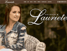 Tablet Screenshot of lauriete.com.br